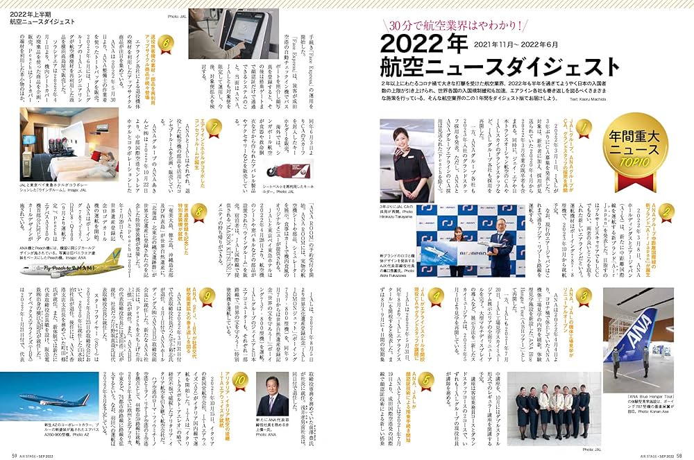 AIR STAGE (エアステージ) 2022年9月号[雑誌]【表紙